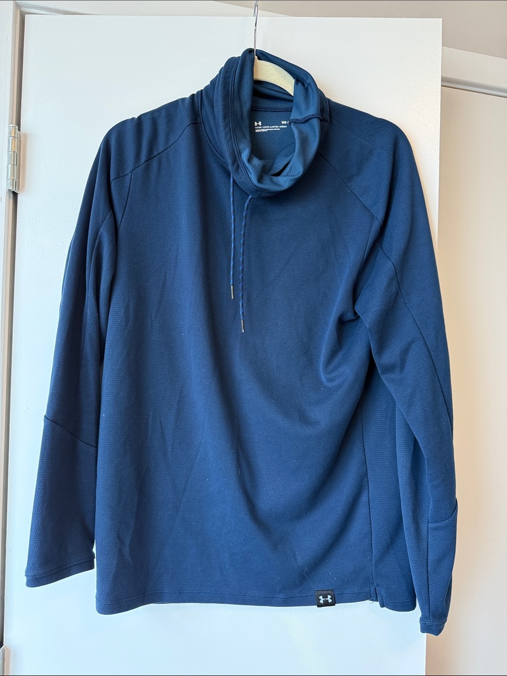 Under Armour Men's Navy Funnel Neck Pullover Sweater